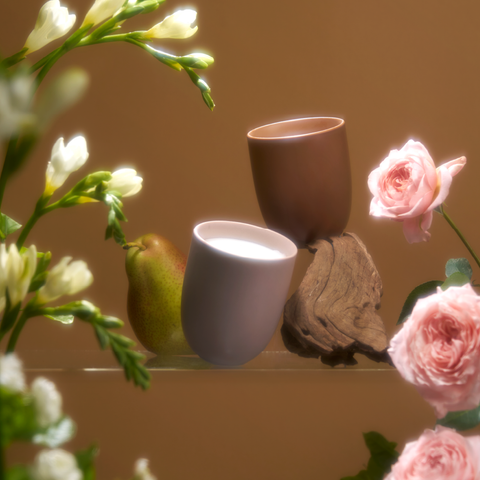  Nến thơm (K1) - Hương Thu - Màu Xám 3 