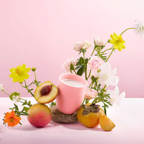  Nến thơm (K1) - Hương Xuân - Màu Hồng 2 