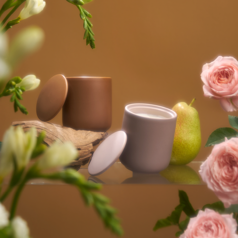  Nến thơm (K2) - Hương Thu - Màu Xám 3 