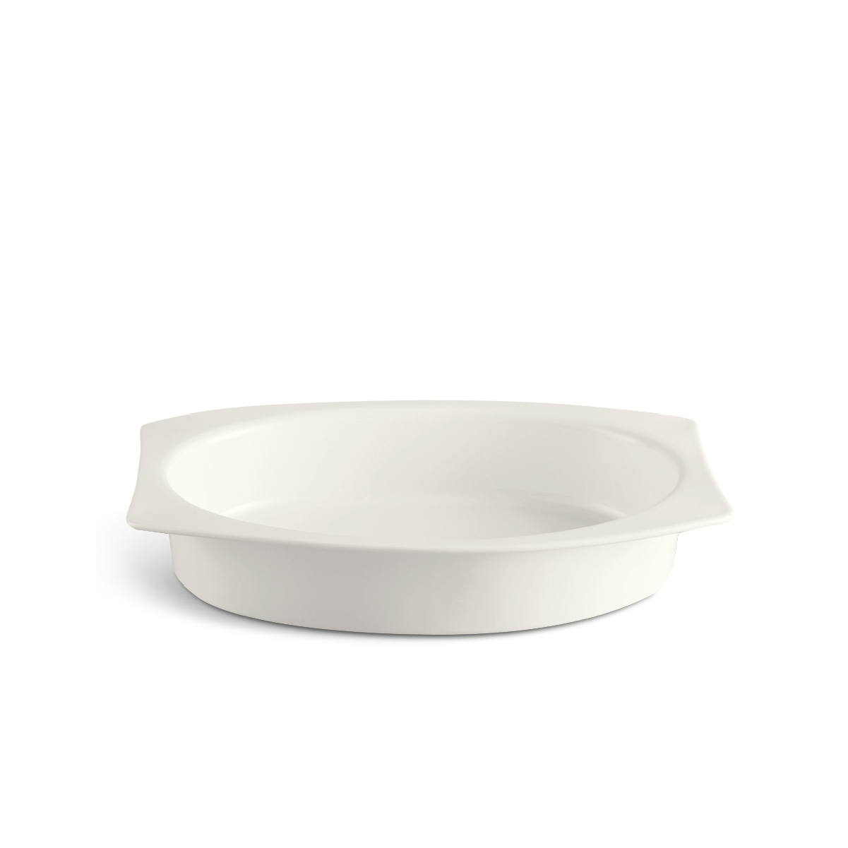 Tô chữ nhật oval lòng 27.5 x 19 cm - Gourmet Lys - Trắng Ngà
