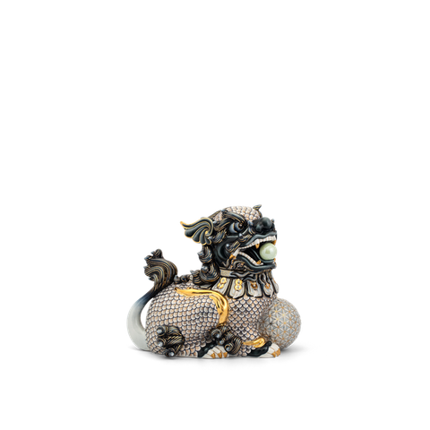  Tượng Kỳ Lân cobalt bên phải - Trang Trí Vàng & Bạch Kim 