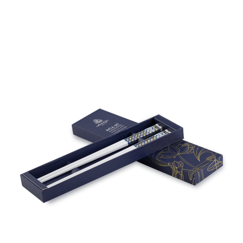  Đũa sứ dưỡng sinh 24.4 cm - Dưỡng Sinh IFP - Xanh 3 (TTV) 