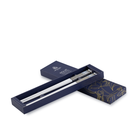  Đũa sứ dưỡng sinh 24.4 cm - Dưỡng Sinh IFP - Xanh 4 (TTV) 