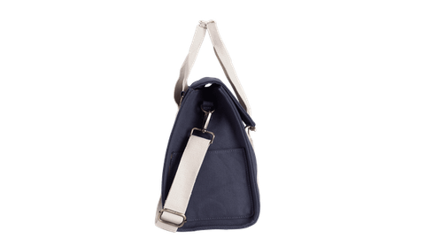  Túi vải Canvas 30 x 17.5 x 24.5 cm - Xanh xám 