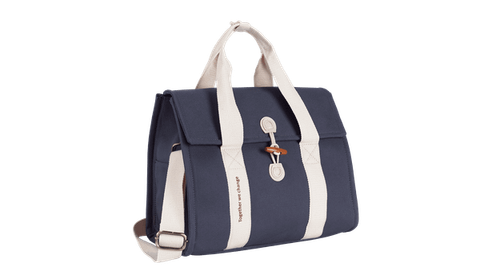  Túi vải Canvas 30 x 17.5 x 24.5 cm - Xanh xám 