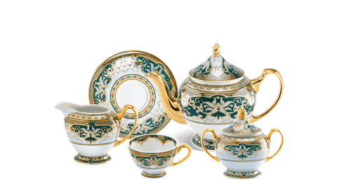  Bộ trà 1.3 L - Hoàng cung - Sen Ngọc Bích 