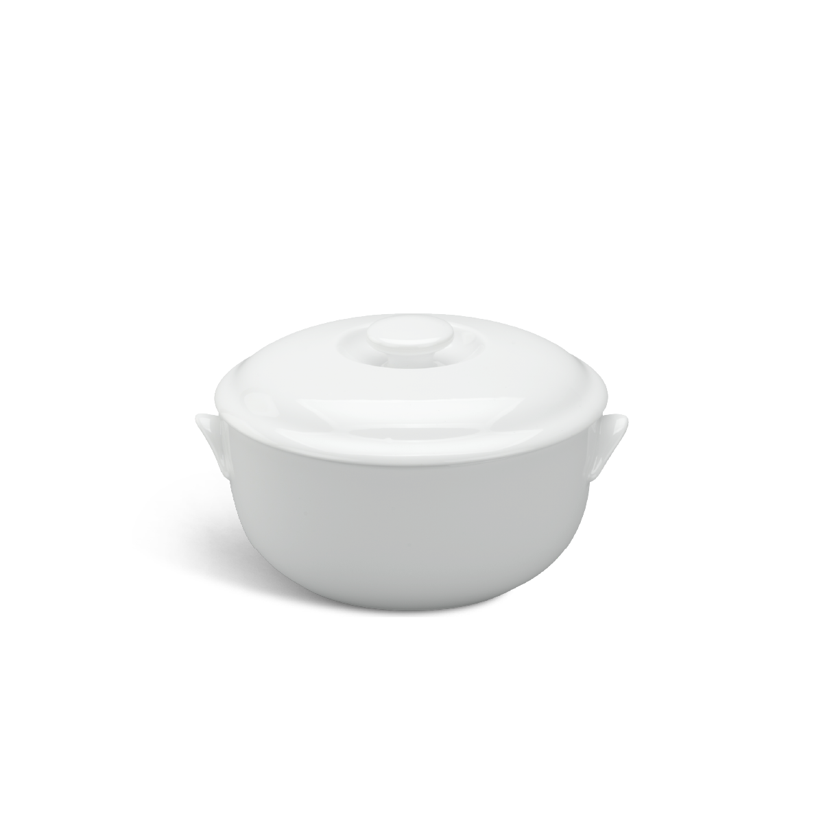 Thố + nắp - Jasmine - Trắng