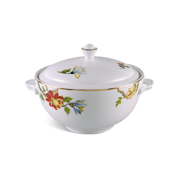 Thố 18 cm + nắp - Camellia - Cát Tường