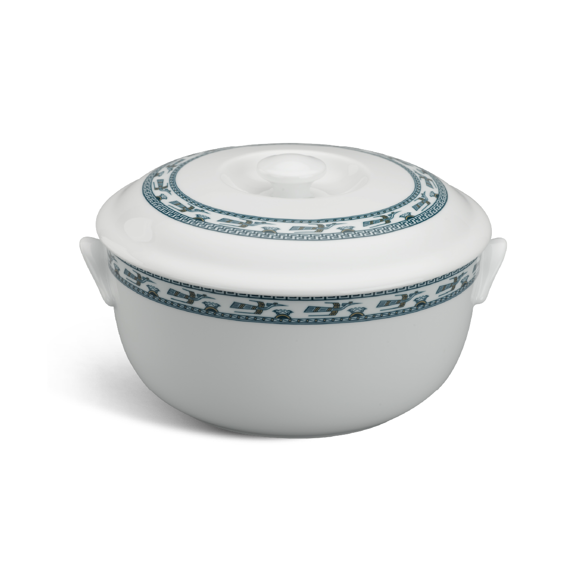 Thố + nắp - jasmine - chim lạc