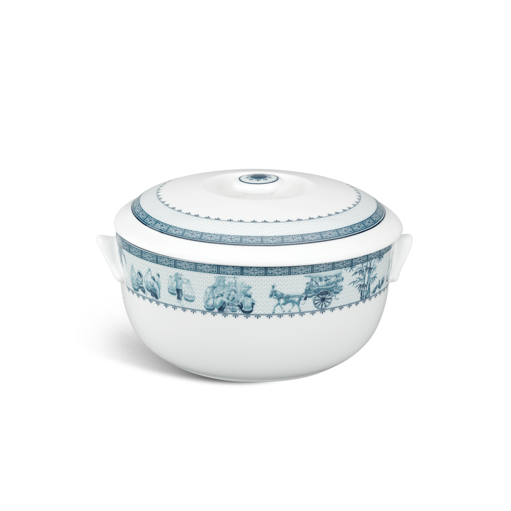 Thố 18 cm + nắp - Jasmine - Thôn Dã