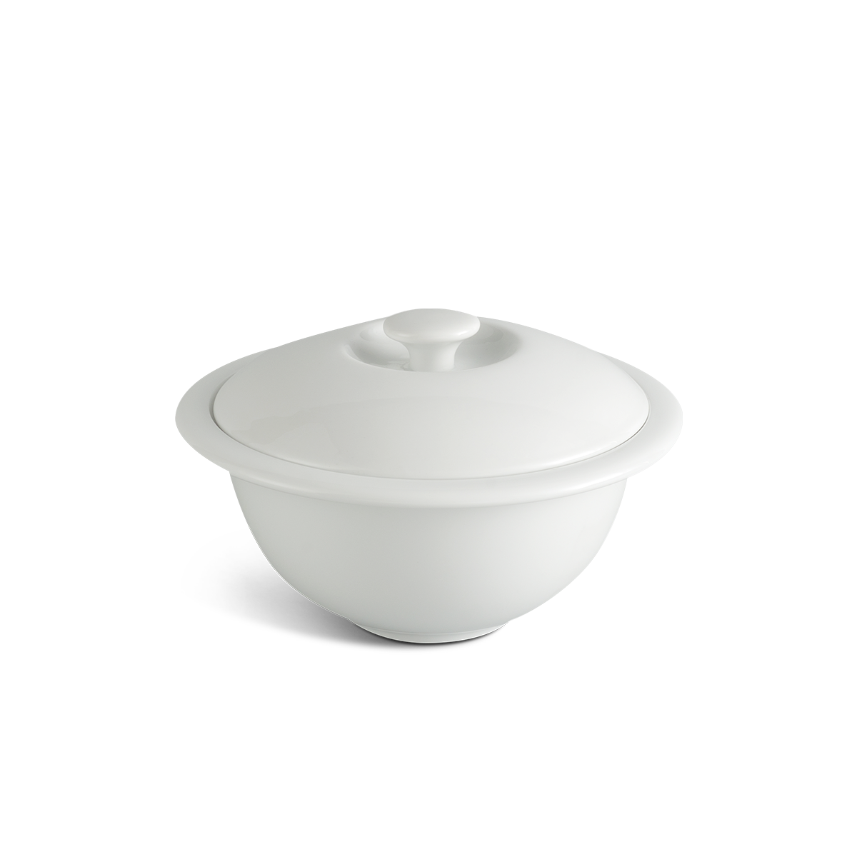 Thố vành 12 cm + Nắp - Misc Assortment Lys - Trắng Ngà