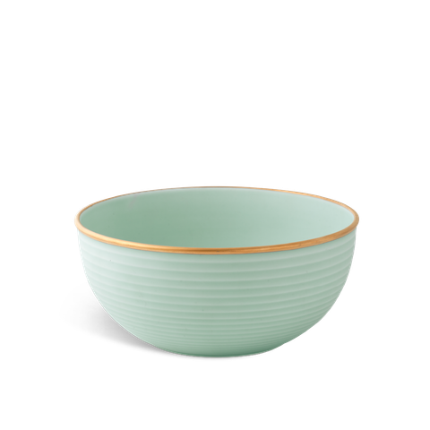  Tô cao 19 cm - Cordon - Men Ngọc Sương Mờ (Trang trí Vàng) 