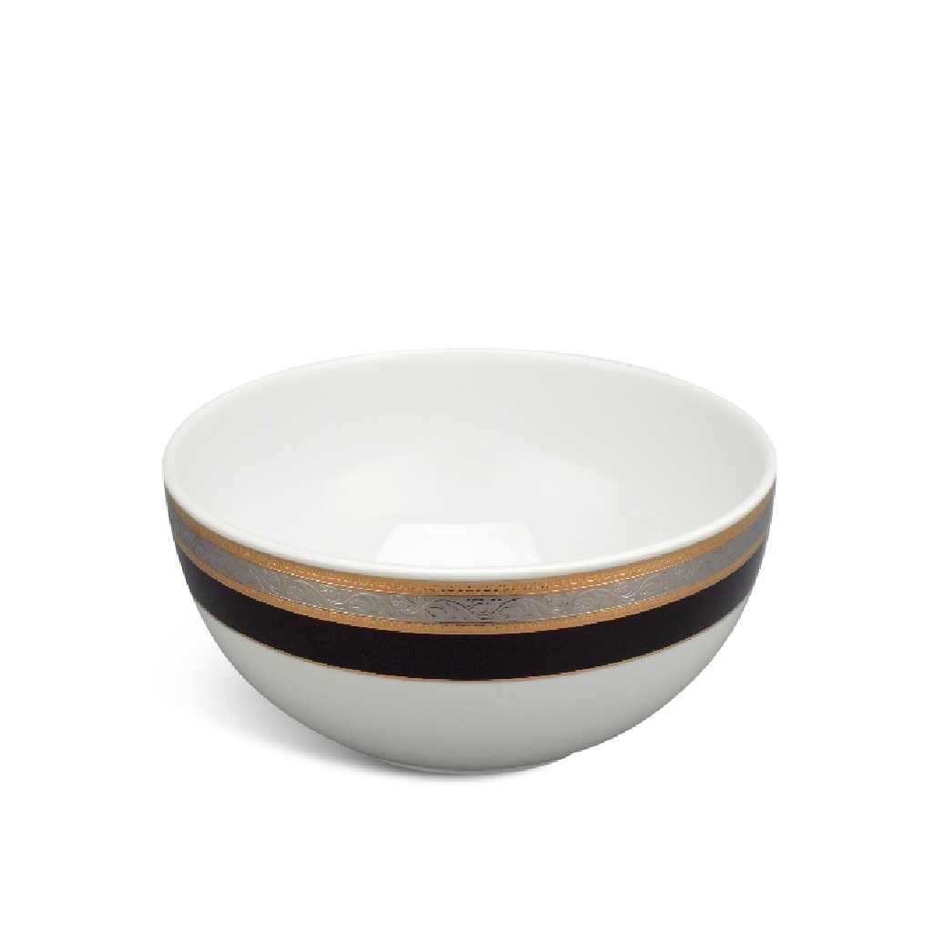 Tô cao 19 cm - Sago - Hoa hồng đen