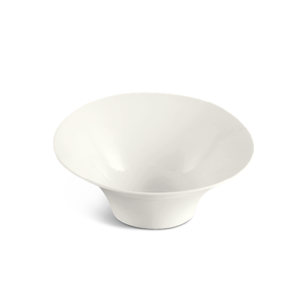 Tô loe vành 24 cm - Gourmet Lys - Trắng Ngà