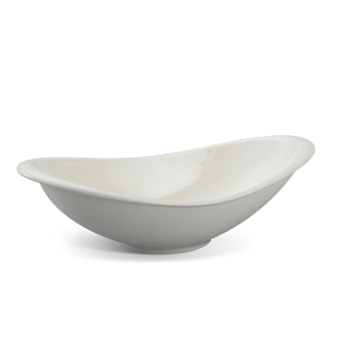  Tô oval vành đầu 32 cm - Misc Assortment Lys - Trắng Ngà 