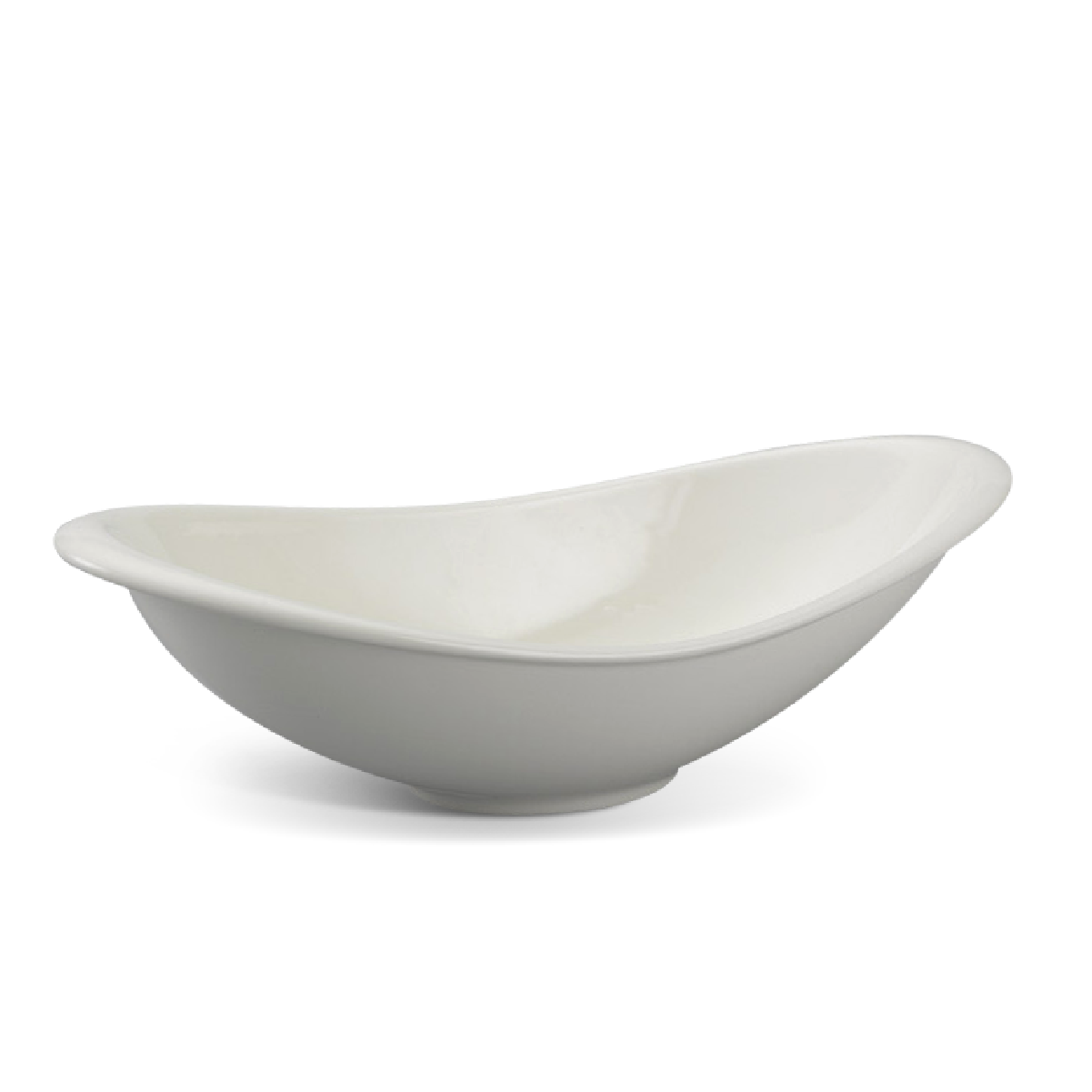Tô oval vành đầu 32 cm - Misc Assortment Lys - Trắng Ngà