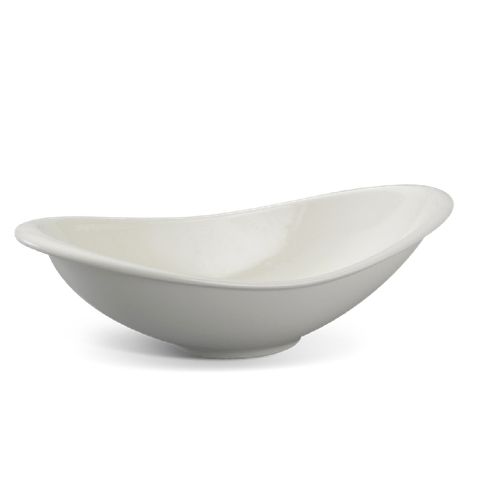  Tô oval vành đầu 38 cm - Misc Assortment Lys - Trắng Ngà 