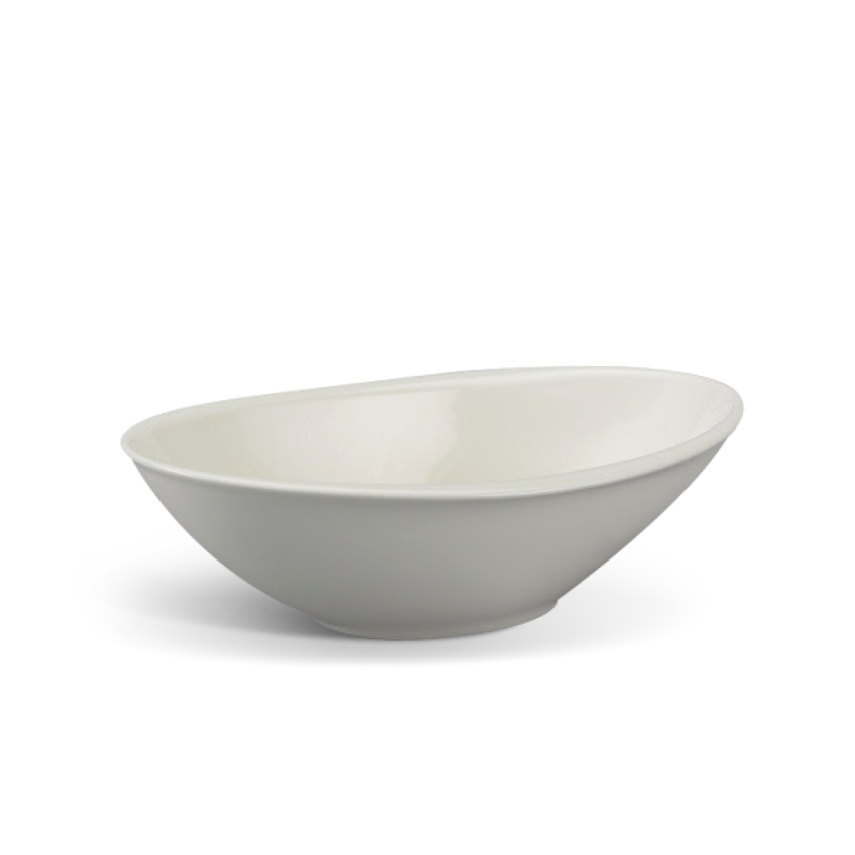 Tô oval vành hông 24 cm - Misc Assortment Lys - Trắng Ngà