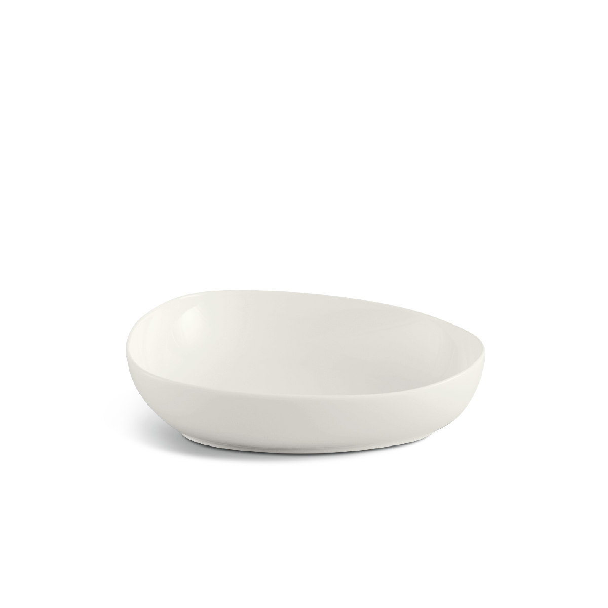 Tô tam giác tròn 21 cm - Gourmet Lys - Trắng Ngà