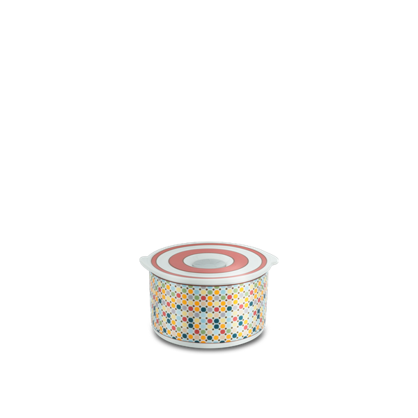 Hộp dưỡng sinh tròn đựng thực phẩm 11 cm + nắp (K) - Dưỡng Sinh - Mosaic