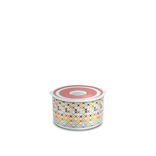 Hộp dưỡng sinh tròn đựng thực phẩm 13 cm + nắp (K) - Dưỡng Sinh - Mosaic