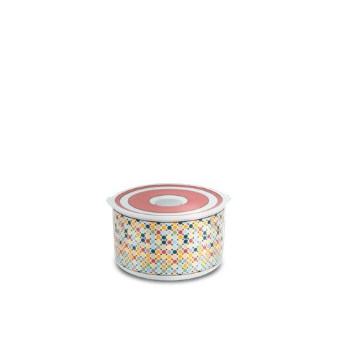  Hộp dưỡng sinh tròn đựng thực phẩm 13 cm + nắp (K) - Dưỡng Sinh - Mosaic 