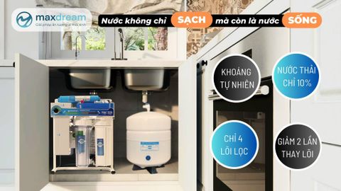 MÁY LỌC NƯỚC GIA ĐÌNH MAXDREAM CDI DG01