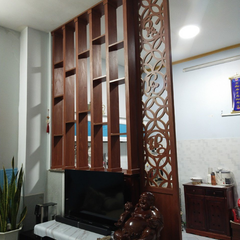 Lam gỗ phòng khách LG23