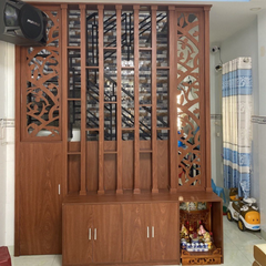 Lam gỗ phòng khách LG07