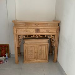Bàn thờ gia tiên gỗ sồi mẫu BT06