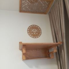 Bàn thờ treo tường bằng gỗ đẹp mẫu MS12