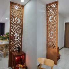 Mẫu vách ngăn bàn thờ ông địa VOD05