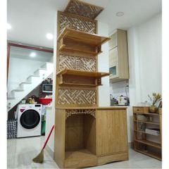 Vách ngăn bàn thờ treo VTT02