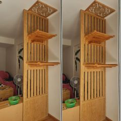 Vách ngăn bàn thờ treo VTT06