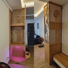 Vách ngăn bàn thờ treo VTT07