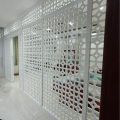 Vách cửa lùa phòng ngủ đẹp mẫu CL19