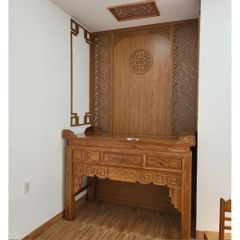 Vách phòng thờ đẹp mẫu PT43