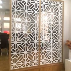 Vách ngăn phòng khách và bếp PK10