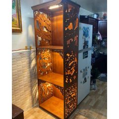 Tủ thờ tầng kích thước chuẩn lỗ ban mẫu TT15
