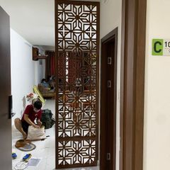 Vách ngăn phòng khách và bếp PK15