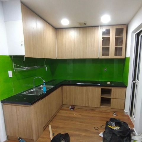 Tủ Bếp gỗ mẫu TB10