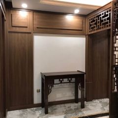 Mẫu vách ngăn phòng thờ sang trọng PT27