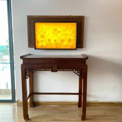 Vách phòng thờ đẹp mẫu PT28