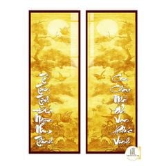 Tranh đèn trúc chỉ đối Cửu huyền thất tổ mẫu DD08