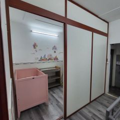 Vách cửa lùa kín mẫu CL08