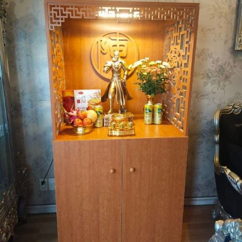 Tủ thờ 1 tầng đẹp mẫu TT04