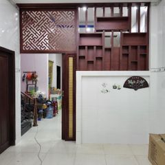 Vách cửa lùa gỗ sồi mây lưới mẫu CL16