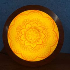 Tranh đèn tròn mẫu DT04