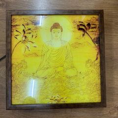 Tranh đèn vuông Phật mẫu DV07