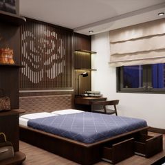 Giường gỗ sồi tự nhiên mẫu G11